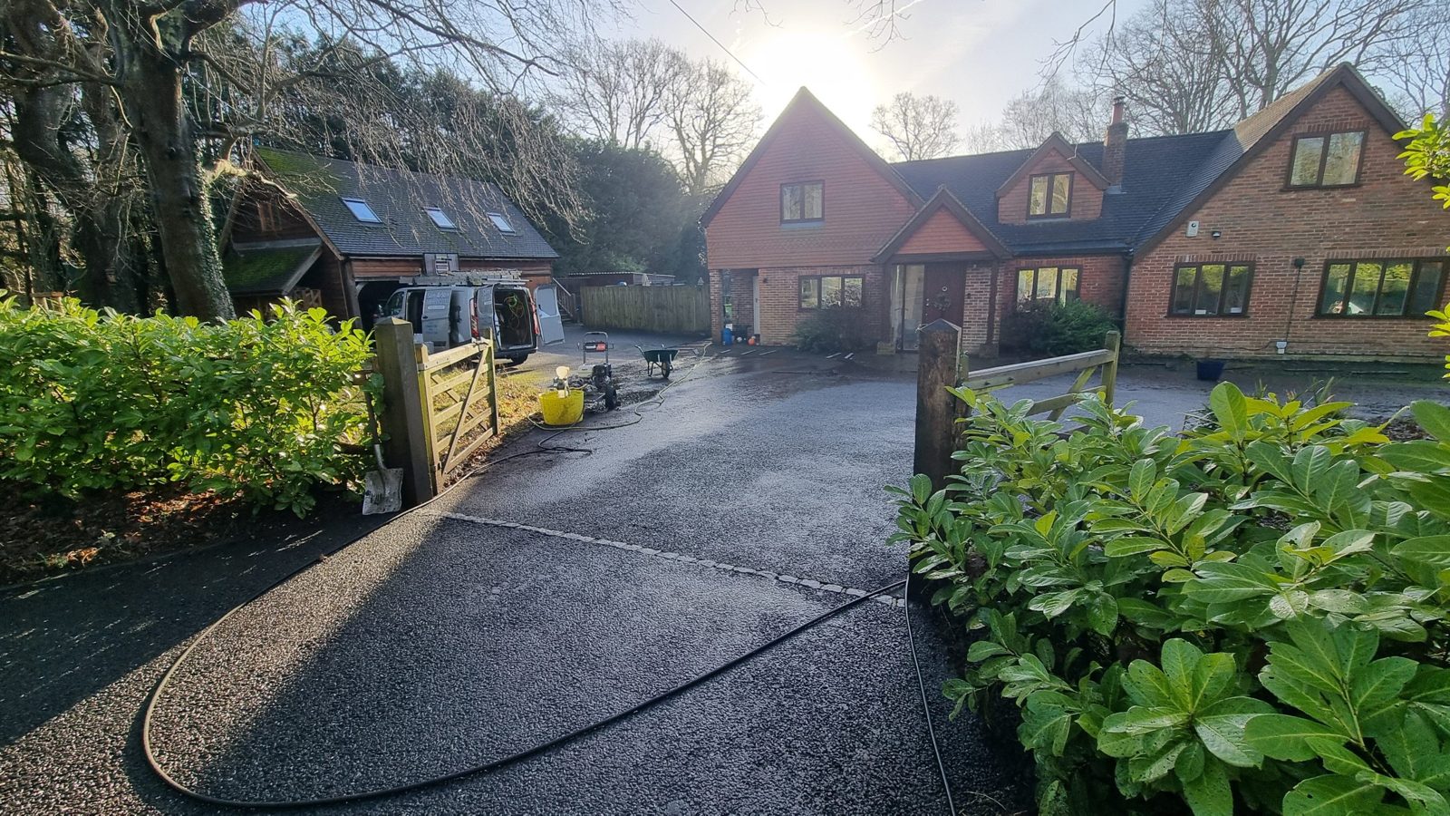 drive way cleaning