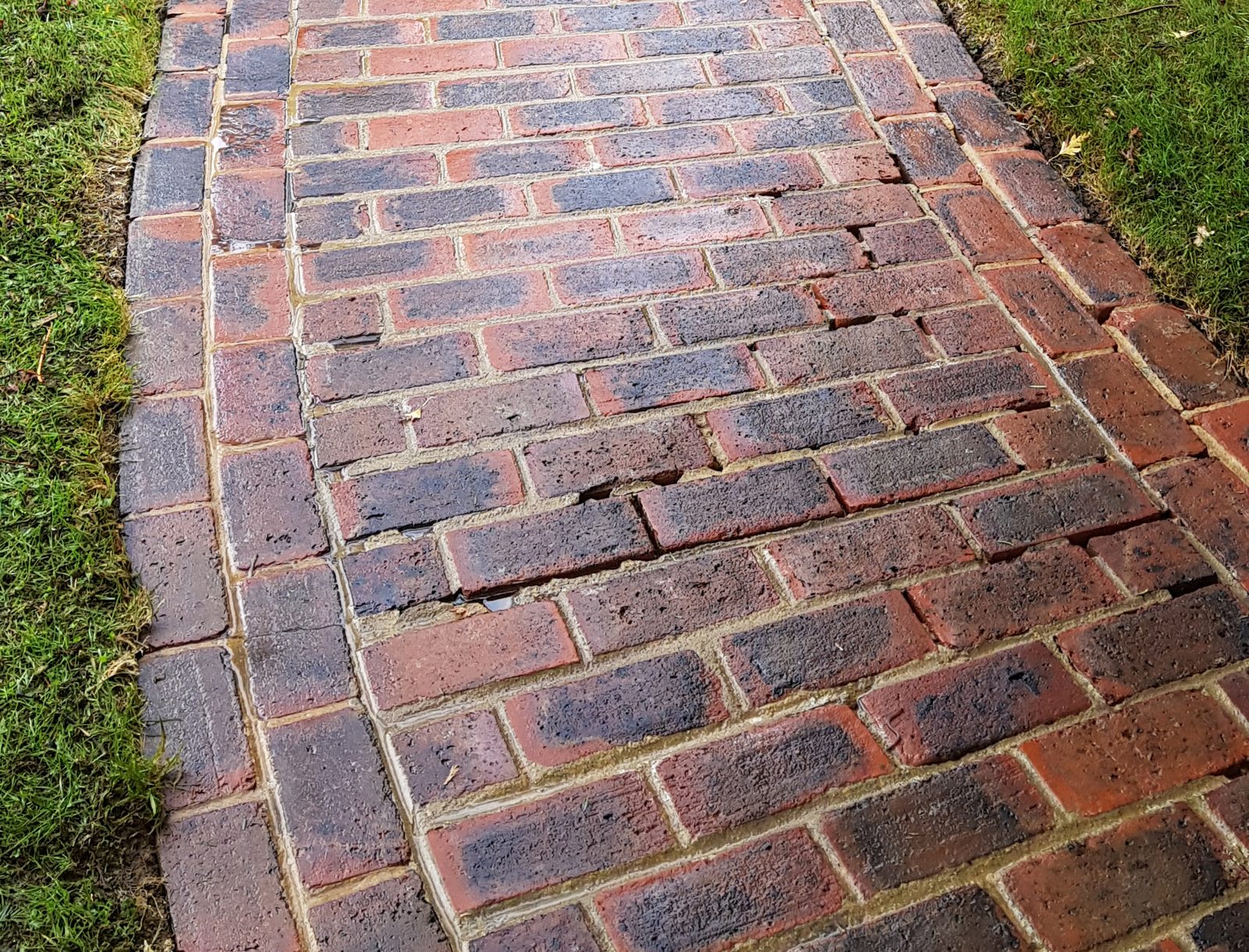 oil stained driveway in burgess hill